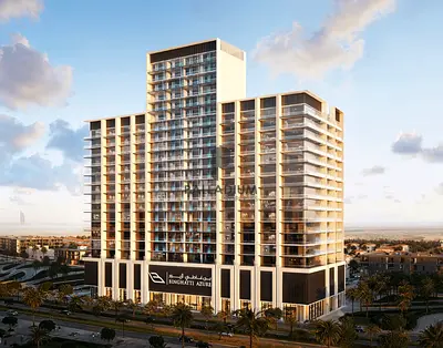 Binghatti Azure JVC | Spacious 2BR Corner | Pool | Semi-Furnished | Ready
