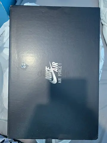 Nike Air Force 1 shoe box (original) - white