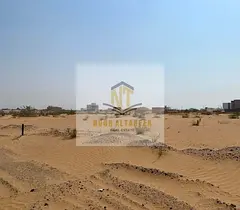 An exceptional plot of land in Al-Matraq—the second plot from the street—featuring a prime locat