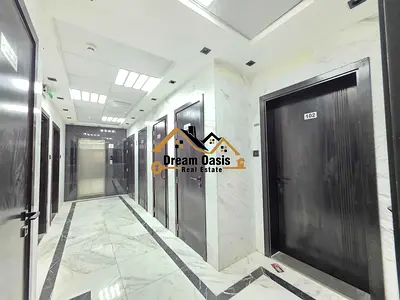 Brand New 1BHK With Central AC in Muwaileh | Deposit Chq Only