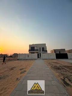 Spacious 7BR Villa + Majlis, Maid's Room & Huge Yard for Rent in Al Muntazi, Ajman – Local Electri