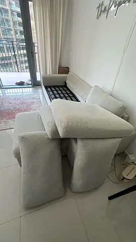 Ikea vimle L shape sofa bed Beige