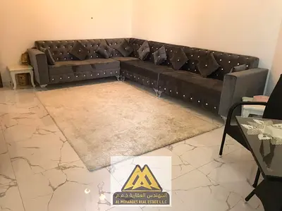 Luxurious Fully Furnished Apartment for Rent in Oasis Towers, Rashidiya 1, Ajman – Creek & Pool Vie