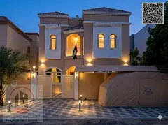 Villa for sale in Ajman Al Yasmin with electricity and central air conditioning - 5 master bedrooms,
