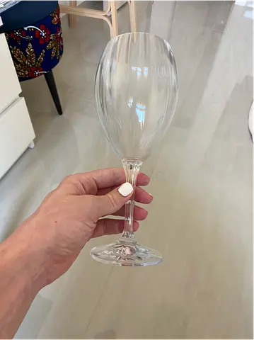 Crystalex Wine Glasses - Set of 6, Unused (500ml)