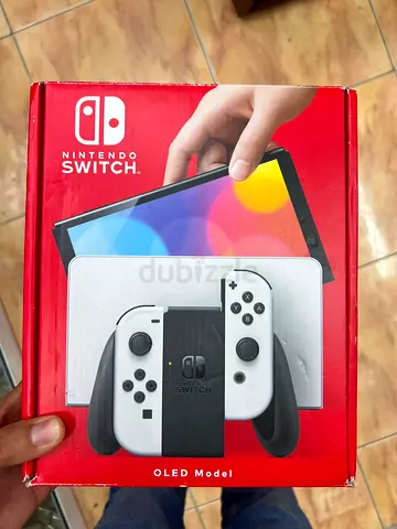 Nintendo Switch OLED (White) – Console with Dock, Good Condition