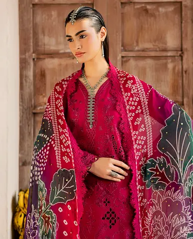 Nureh brand 3 piece luxury Embroidered unstiched