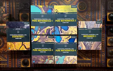 Pearson Edexcel International A Level Mathematics & Mechanics/Statistics Textbook Set (6 books)