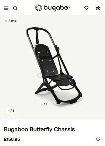 Bugaboo Butterfly Frame (BRAND NEW)