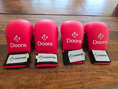 Karate Training Gloves – Red
Two pairs
