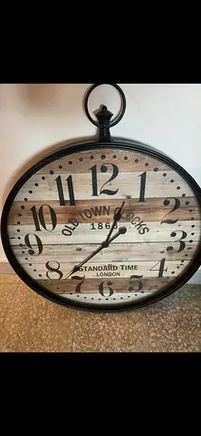 Vintage Old Town Wall Clock