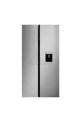 Defy Used 490lt Metallic Side By Side Fridge Dff447 with Water Dispenser