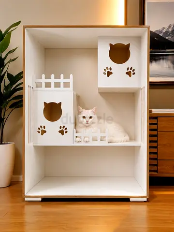 Luxury cat villa