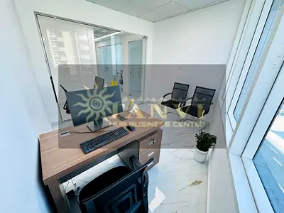 Beautiful office with Secure Bank Account |free Amenities