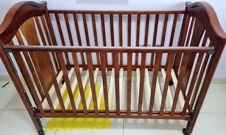 Wooden Baby Crib / Cot in Good Used Condition