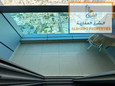 غرفة وصالة فاخرة في كورنيش تاور – كورنيش عجمان | بلكونة | جيم ومسبح | باركن خاص | تشطيبات راقية