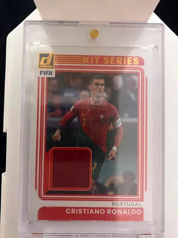 Cristiano Ronaldo FIFA Donruss Kit Series Jersey Card