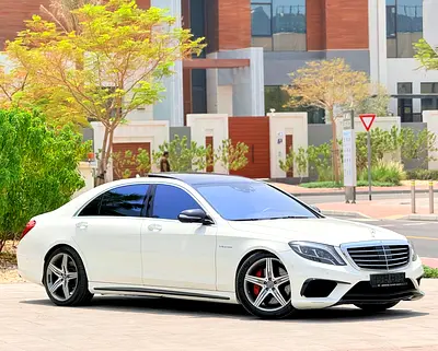 2014 MERCEDES-BENZ S63 AMG ORIGINAL PAINT GCC SPECS IN EXCELLENT CONDITION