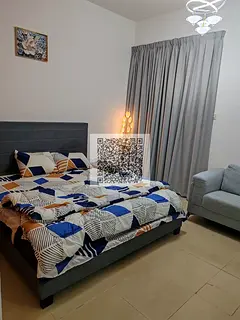 FURNISHED 1BHK AVAILABLE FOR RENT IN RASHIDIYA TOWER AJMAN