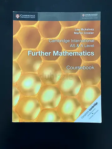 Cambridge International AS & A Level Further Mathematics Coursebook (McCulley & Croft)