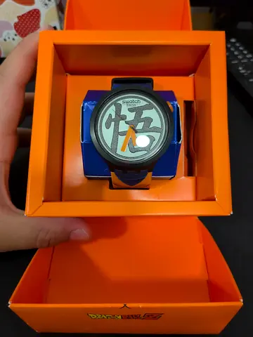 Swatch x Dragon Ball Z Goku Watch SB01Z10