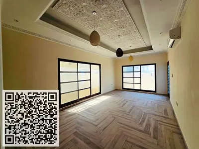 Modern villa for sale in Ajman, near Al Tallah and Sheikh Ammar Street; fully clad in stone.
