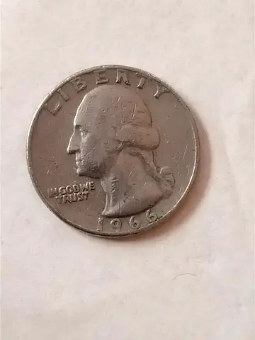 Vintage 1964 One Rupee Coin (India) - Collectible