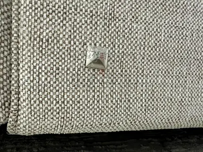 As perfect condition the one brand Kingston lshape sofa