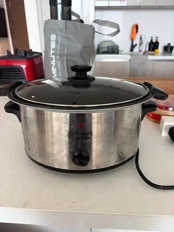 Russell Hobbs Stainless Steel Slow Cooker / Crock-Pot - 3.5L (Good Condition)