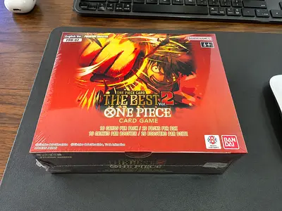 Sealed One Piece Card Game - The Best 2 Vol. Booster Box (Bandai)