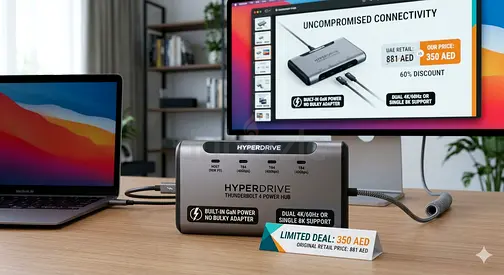 URGENT SALE: HyperDrive Thunderbolt 4 Power Hub (Like New) – Lowest Price!