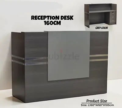 160Cm Brand New Reception Counter Available