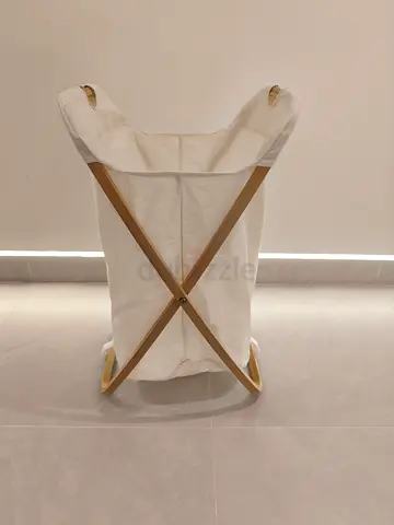 Benson bamboo frame laundry hampers set of 2