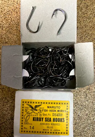 Fishing Maruto Kirby sea hook Japan 9 No. 100 pcs box