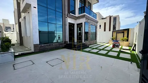 Corner Villa for Sale in Al Bahia | 5 Master Bedrooms | Two Floors & Roof | Includes Registration and Ownership Fees