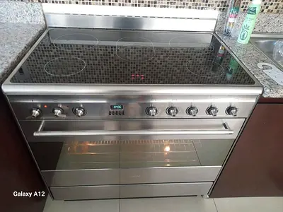 Smeg Stainless Steel Electric Ceramic Cooker 90cm
