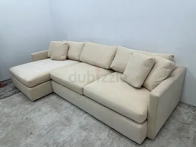 Perfect condition crate&barrel lshape sofa