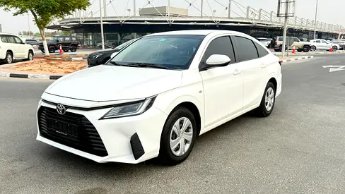 Toyata Yaris 2023 Gcc 1.5L EMI (735x60) with Zero Downpayment , excellent condition