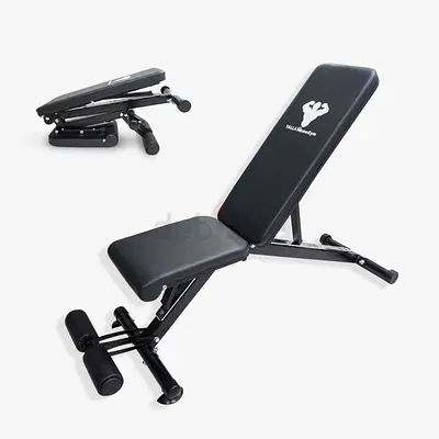 Heavy-Duty Adjustable Weight Bench, 350KG Max Load,