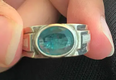 Natural Emerald ring size 10.5