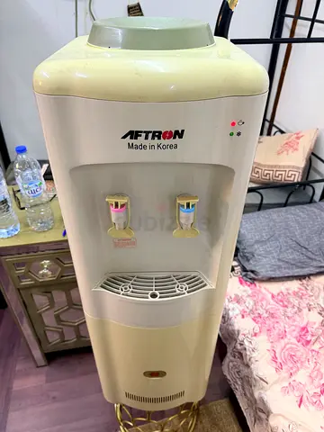 Standing Water Dispenser Cooler — Hot & Cold, Good Condition