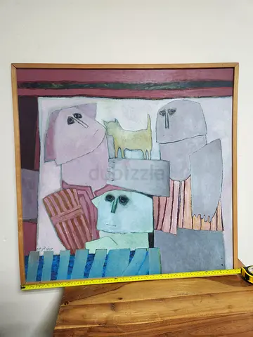 Rare Original Artwork by Rabab Nemr (1983) – Egyptian Master Painting