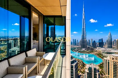 Luxe Furnished | Top Floor 3BR | Stunning Burj Khalifa Views | Multiple Options