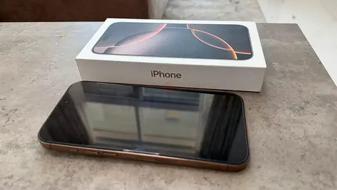 iPhone 16 Pro Max Titanium with Original Box - clean cindition