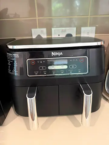 Ninja Foodi Dual Zone Digital Air Fryer, 2 Drawers, 7.6L