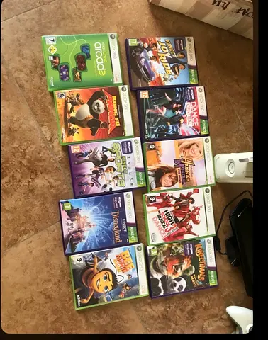 Lot of Xbox 360 Games (Family & Kids Titles) - 11 Discs