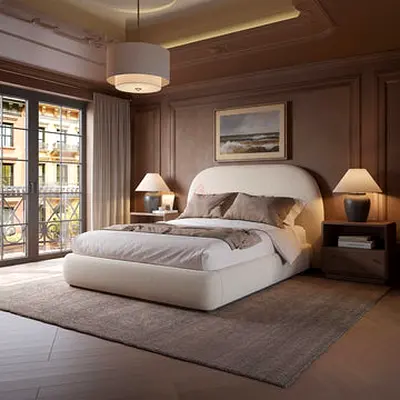Modern luxury 180*200 king size Bed with hydrulic storage