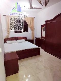 Monthly rent in Ajman, Al Rawda area, 3 rooms and a hall, and 2 rooms and a hall, 4500/3800, includi