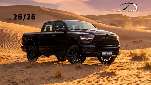 ( For Export / Car With Multigate ) 2026/2026 RAM 1500 LIMITED CREW CAB SST H.O 3.0TT GCC BRAND NEW