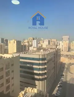 2BR for sale in Afamia Tower, Al Qasimia. 1,100 sq ft, parking, vacant and ready to move in. AED 445